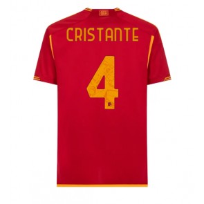 AS Roma Bryan Cristante #4 Hemmatröja 2023-24 Kortärmad